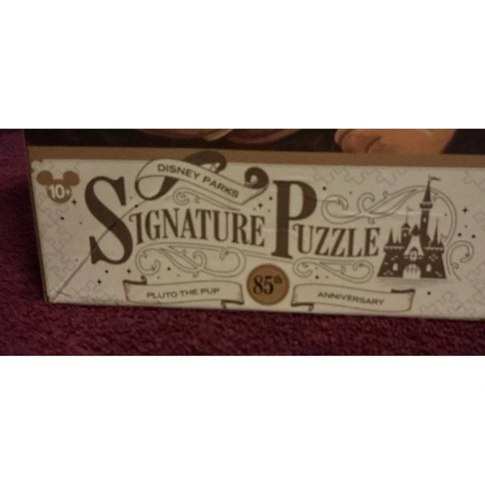 Disney‎ Parks Signature Puzzle Mickey & Pluto 85th Anniversary 1000 Pieces
